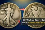 1917 Walking Liberty Half Dollar Rare Varieties Worth as Much as $175,000