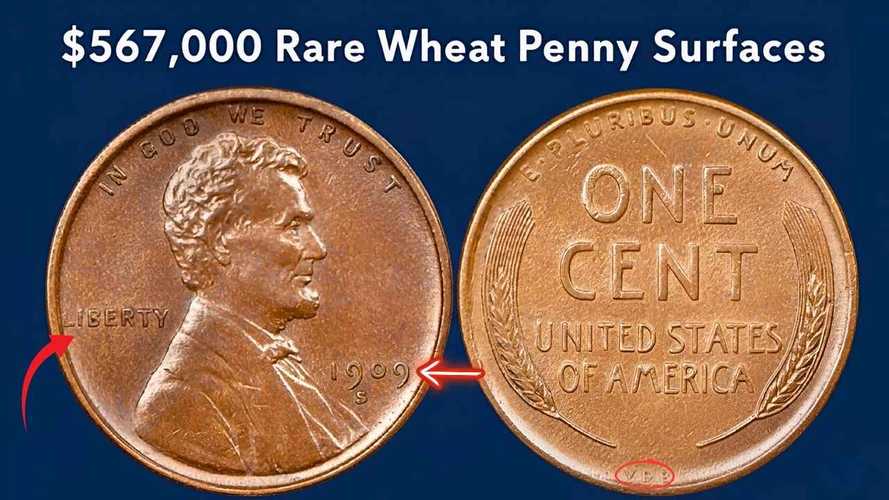 $567,000 Rare Wheat Penny Surfaces How This Ordinary Coin Became Extremely Valuable